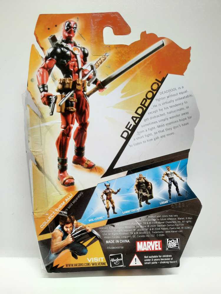 X-Men Origins Wolverine Deadpool - Marvel (X-Men Origins: Wolverine) action figure collectible [Barcode 653569380795] - Main Image 2