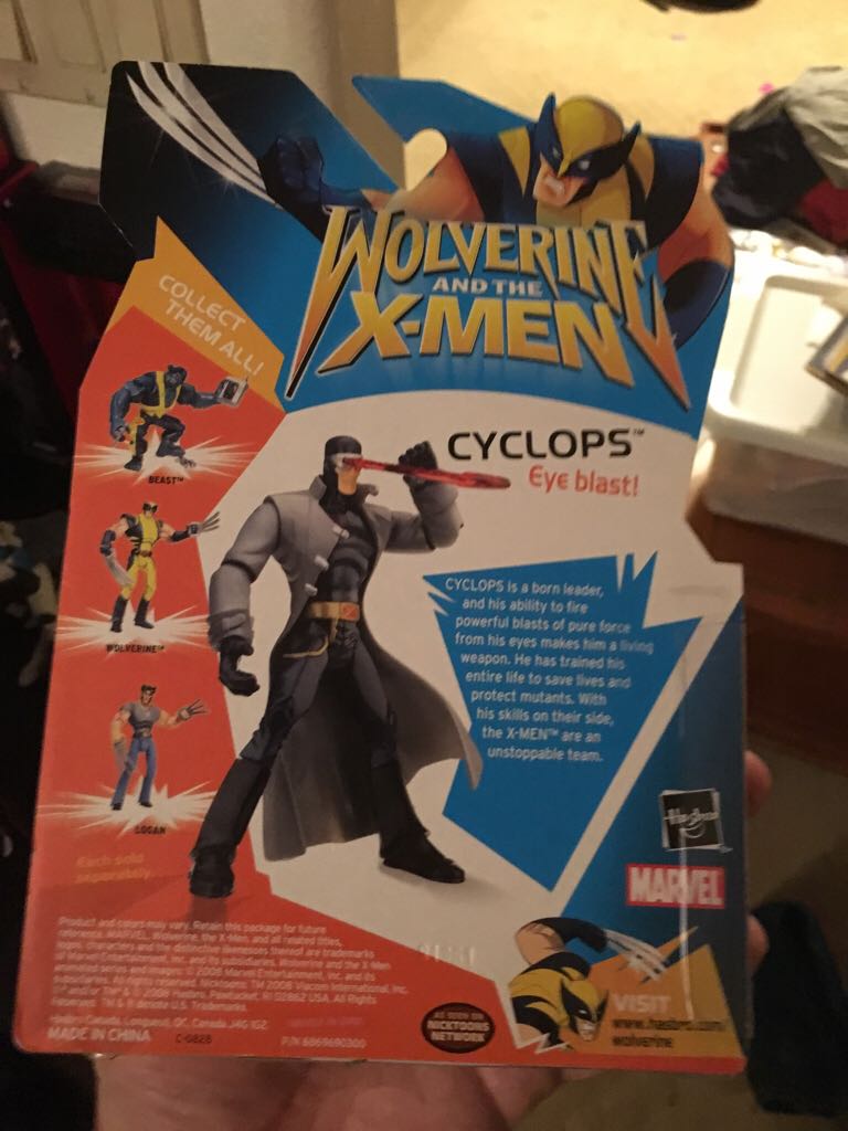 Cyclops Eye Blast!  (Wolverine And The X-Men) action figure collectible [Barcode 653569381396] - Main Image 2