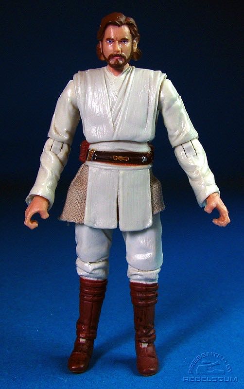 Obi-Wan Kenobi - Hasbro (Star Wars: Legacy: Droid Factory: 3”) action figure collectible [Barcode 653569382102] - Main Image 2