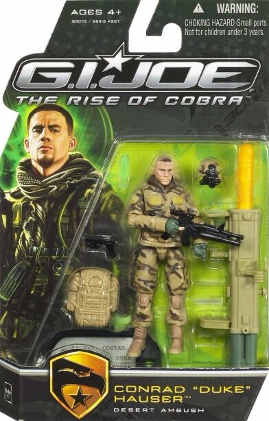 Conrad ”Duke” Hauser - Hasbro (G.I. Joe: The Rise Of Cobra) action figure collectible [Barcode 653569385011] - Main Image 1