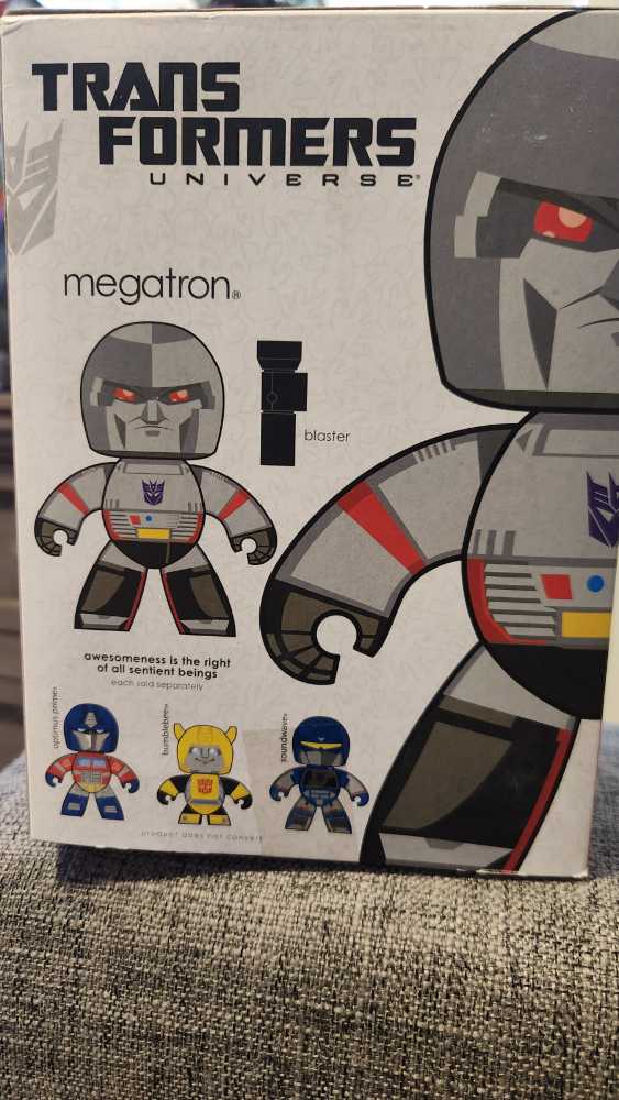 Mighty Muggs Megatron - Hasbro (Mighty Muggs) action figure collectible [Barcode 653569386469] - Main Image 3