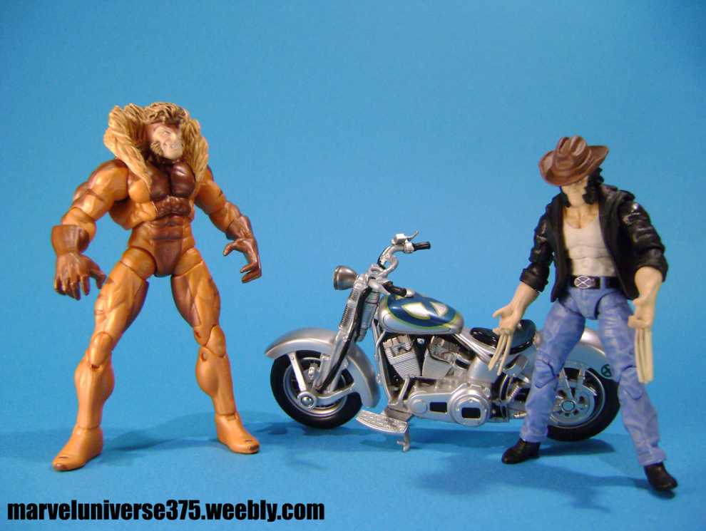 Wolverine Vs. Sabretooth-Back Road Brawl - Hasbro (X-Men Origins: Wolverine) action figure collectible [Barcode 653569392132] - Main Image 4