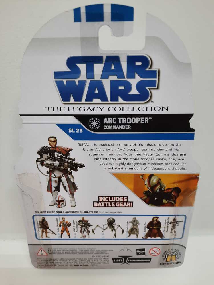 ARC Trooper Commander - Hasbro (The Legacy Collection) action figure collectible [Barcode 653569393832] - Main Image 2
