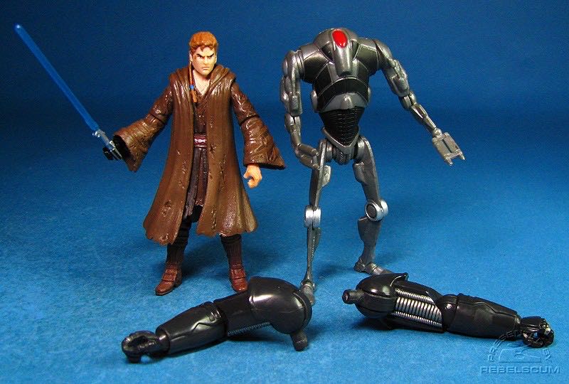 Droid Factory 2 Of 5 Anakin Skywalker & Cortosis Battle Droid - Hasbro (2008-2010 The Legacy Collection) action figure collectible [Barcode 653569394365] - Main Image 4