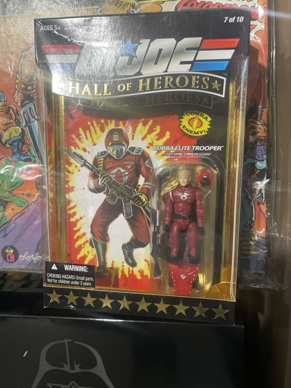 Crimson Guard V15 (Cobra Elite Trooper) - Hasbro (Hall of Heroes) action figure collectible [Barcode 653569395263] - Main Image 3