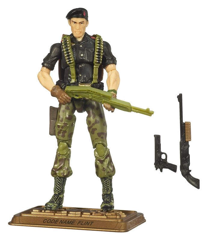 Flint - Warrant Officer - G.I. Joe (Hall of Heroes) action figure collectible [Barcode 653569395300] - Main Image 2