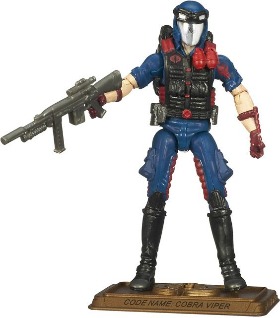 Cobra Viper V22 (Infantry) - Hasbro (Hall of Heroes) action figure collectible [Barcode 653569395324] - Main Image 2