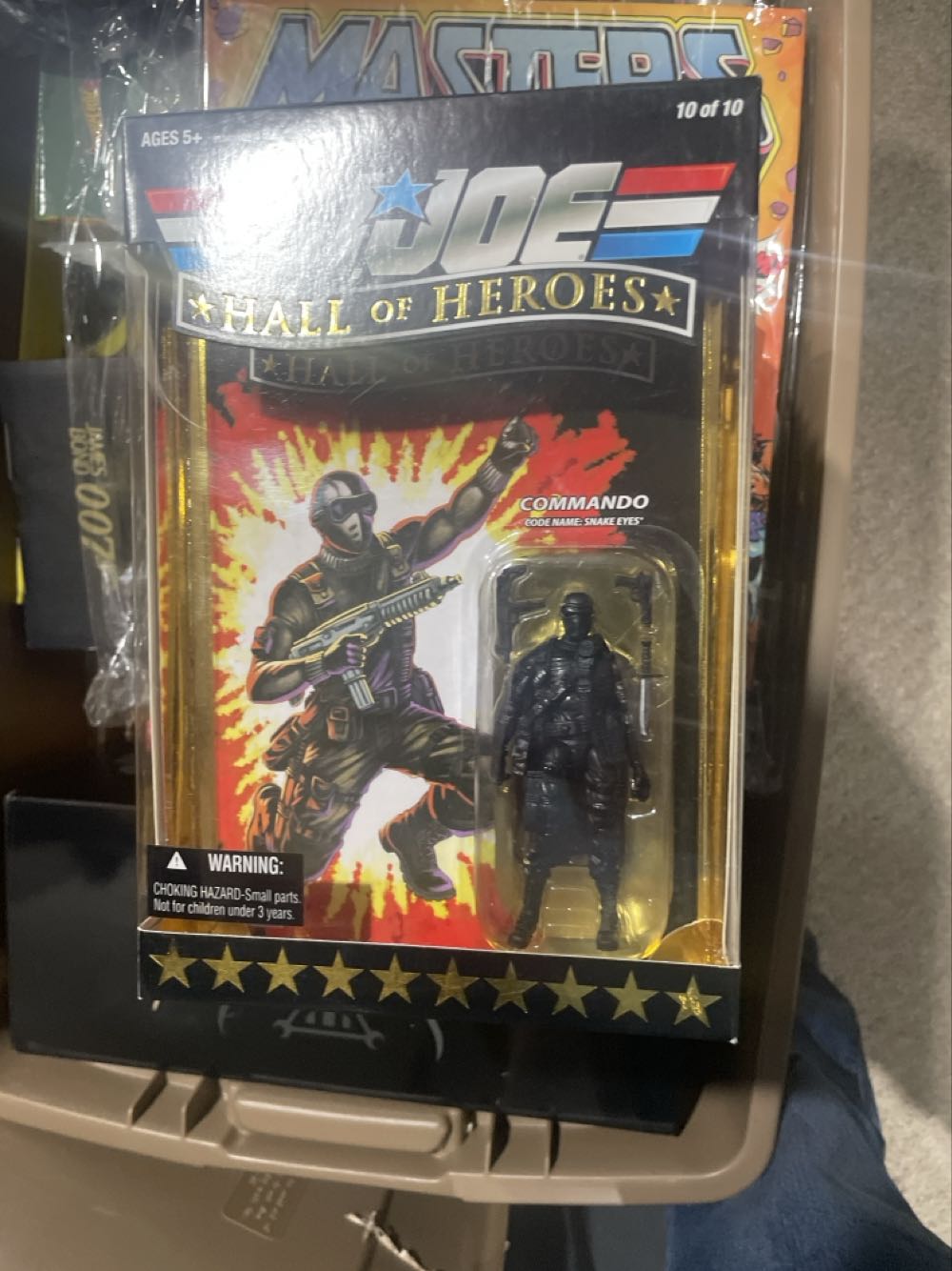 Snake Eyes (Commando) - Hasbro (G.I. Joe: 25th Anniversary) action figure collectible [Barcode 653569395331] - Main Image 3
