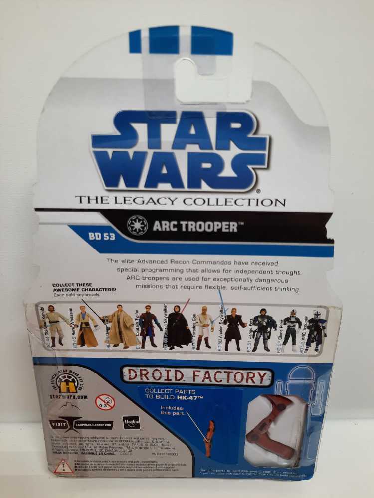 ARC Trooper - Hasbro (The Legacy Collection) action figure collectible [Barcode 653569399520] - Main Image 2