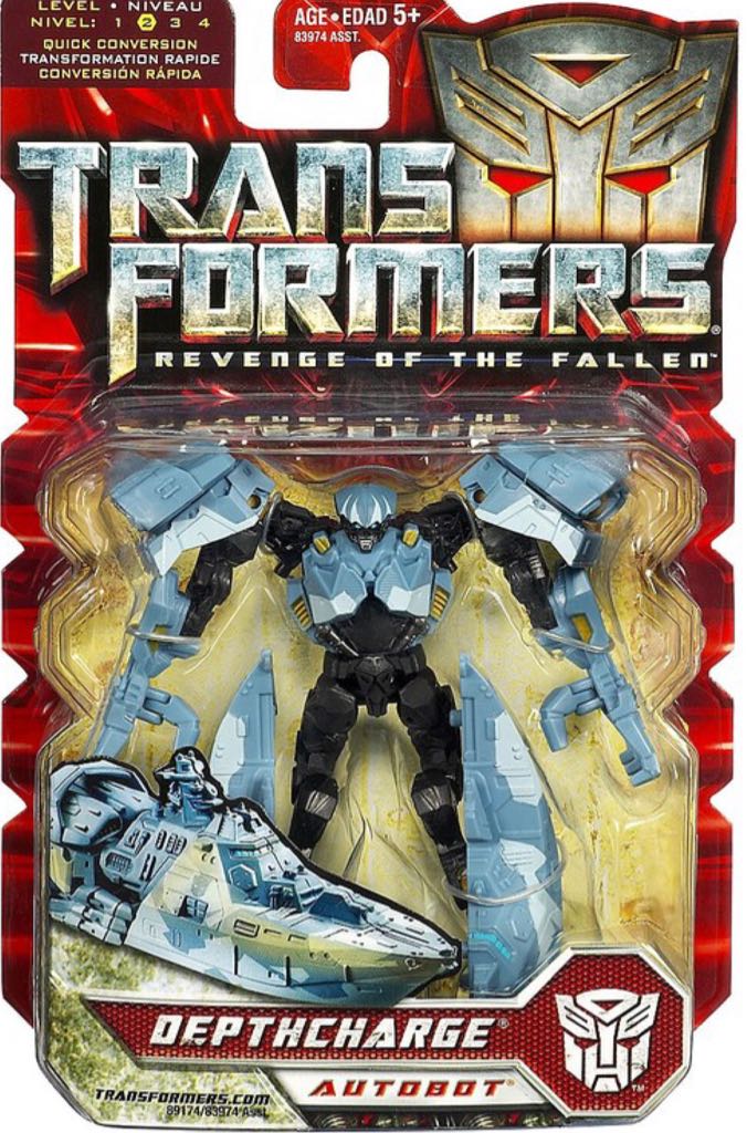 Hasbro TransformersDEPTH CHARGE Action Figure - Hasbro (Transformers Scout Class) action figure collectible [Barcode 653569400776] - Main Image 1