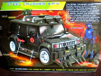 Steel Crusher A.P.V. - Hasbro - G.I. Joe (The Rise Of Cobra) action figure collectible [Barcode 653569401742] - Main Image 2