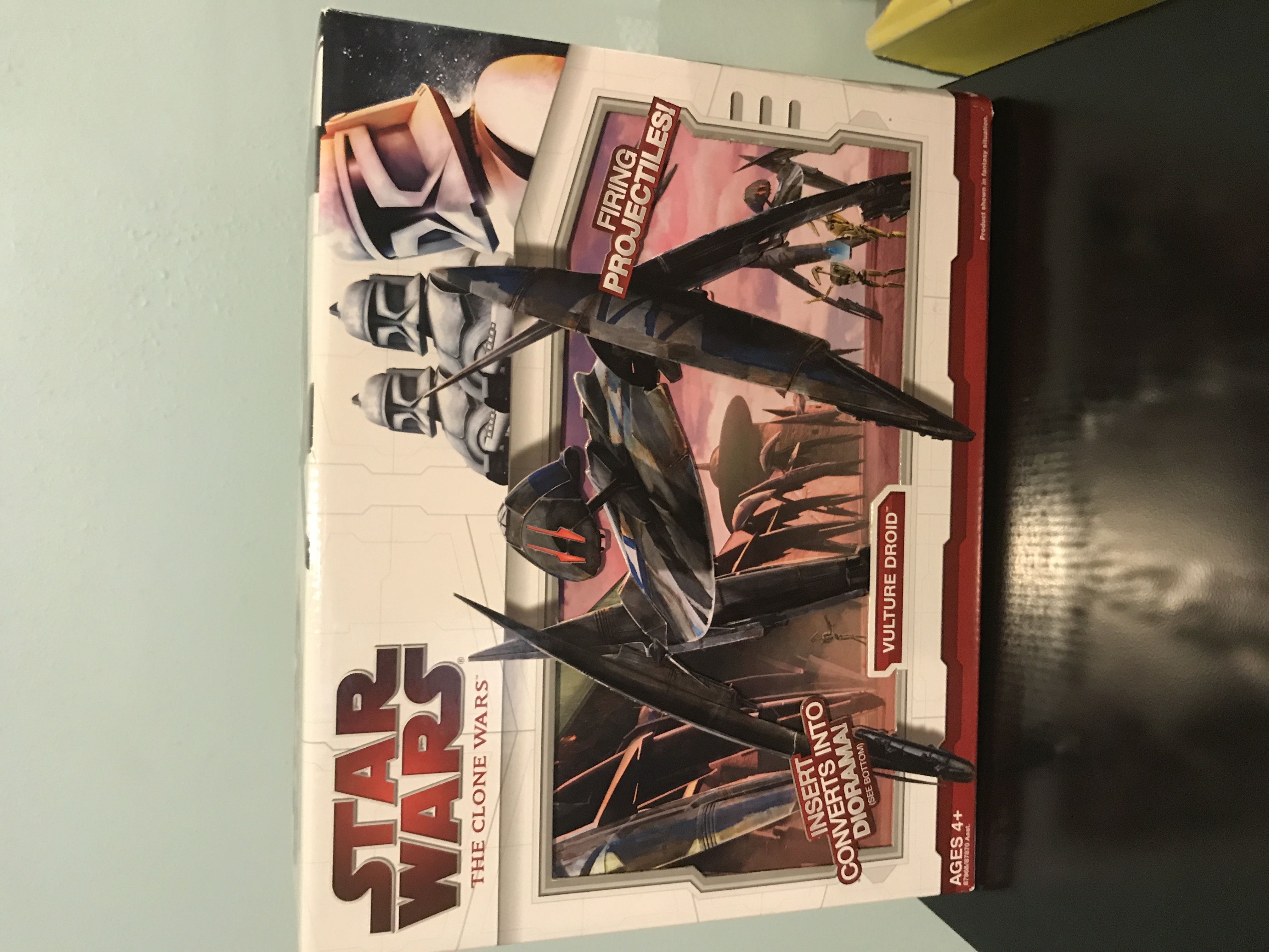 Vehicles Vulture Droid - Hasbro (2008-2013 The Clone Wars) action figure collectible [Barcode 653569402411] - Main Image 2