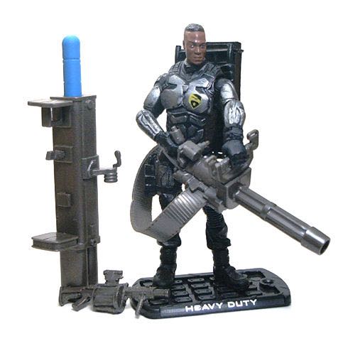 Heavy Duty (Reactive Impact Armor) - Hasbro (G.I. Joe: The Rise Of Cobra) action figure collectible [Barcode 653569403128] - Main Image 2