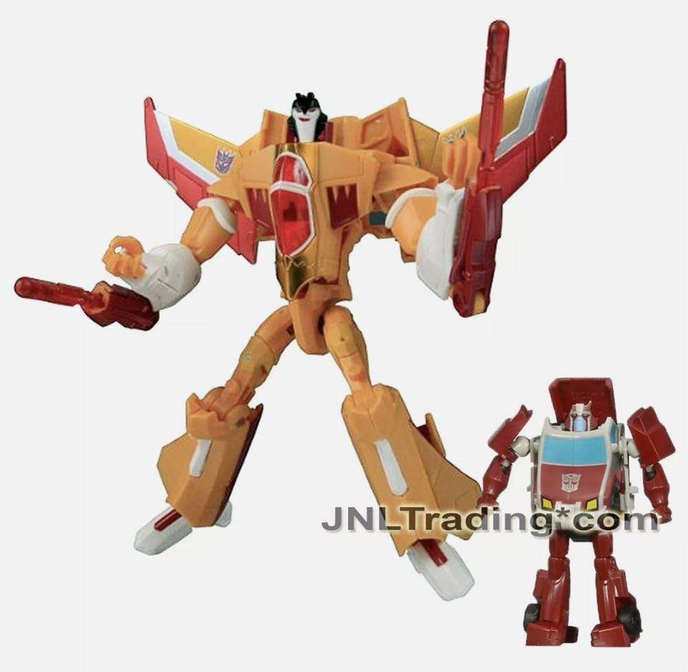 Transformers Animated Sunstorm Vs. Ratchet (TFA) - Hasbro (Transformers Animated Voyagers) action figure collectible [Barcode 653569405313] - Main Image 3