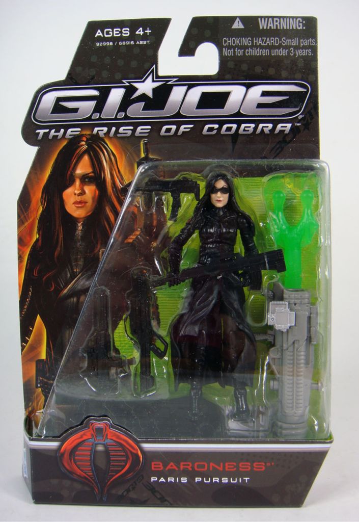 Baroness (Paris Pursuit) - Hasbro (G.I. Joe: The Rise Of Cobra) action figure collectible [Barcode 653569408383] - Main Image 1
