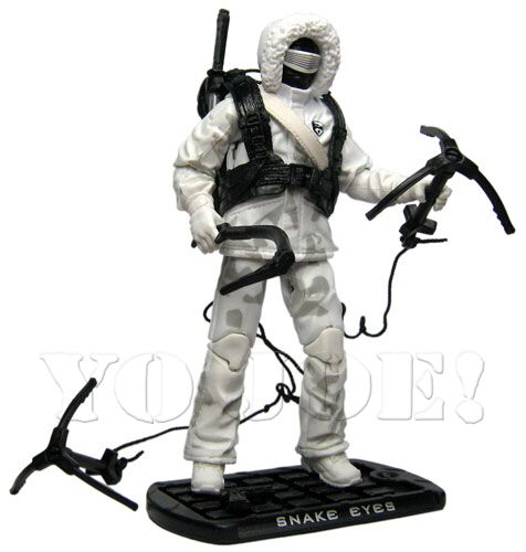 Snake Eyes (Arctic Assault) - Hasbro (G.I. Joe: The Rise Of Cobra) action figure collectible [Barcode 653569408406] - Main Image 2