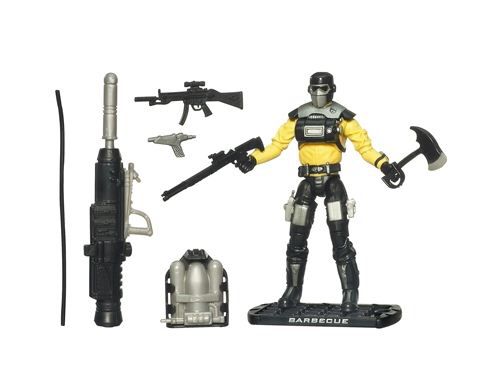 Barbecue - Hasbro (W - G.I. Joe Rise of Cobra Line) action figure collectible [Barcode 653569408451] - Main Image 2