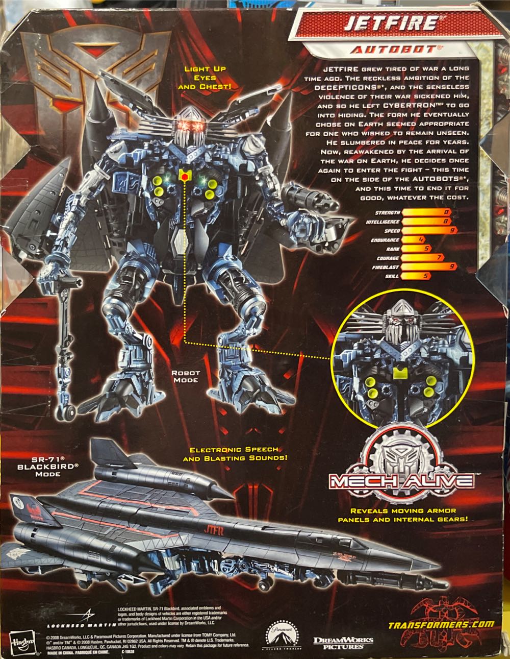 Jetfire (ROTF) Leader Class - Hasbro (Transformers: Revenge Of The Fallen) action figure collectible [Barcode 653569412762] - Main Image 4