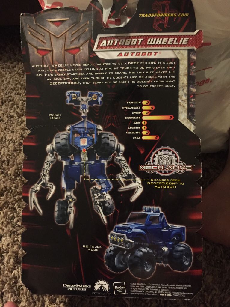 Wheelie - Dr. Wu Studio (Autobot (Movie)) action figure collectible [Barcode 653569415893] - Main Image 2