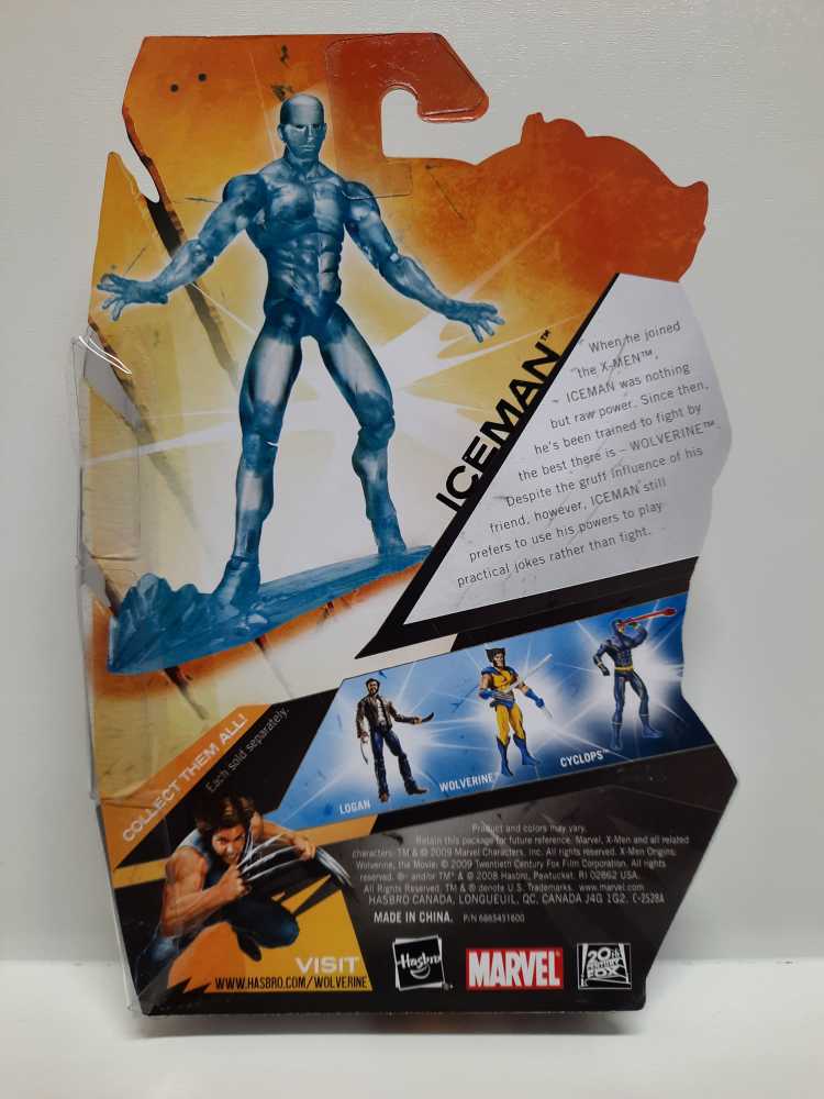 Iceman - Hasbro (X-Men Origins: Wolverine) action figure collectible [Barcode 653569416487] - Main Image 2