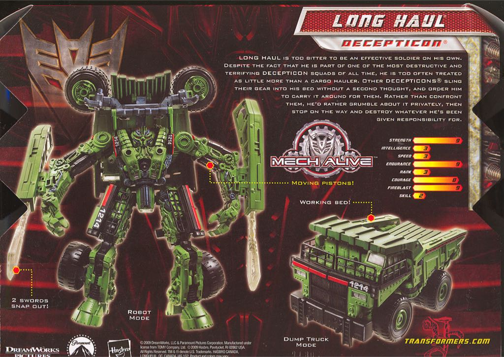 Transformers Voyager Longhaul - Hasbro (Transformers Voyager Class) action figure collectible [Barcode 653569419938] - Main Image 2