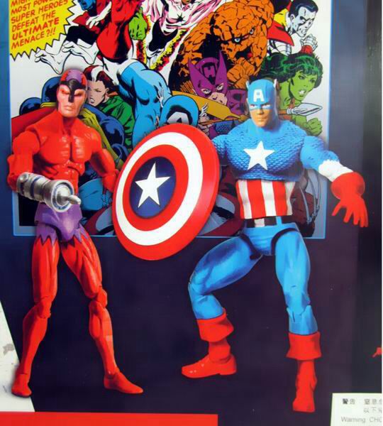 Captain América And Claw Secrets Wars Marvel Universe - Hasbro action figure collectible [Barcode 653569421474] - Main Image 2