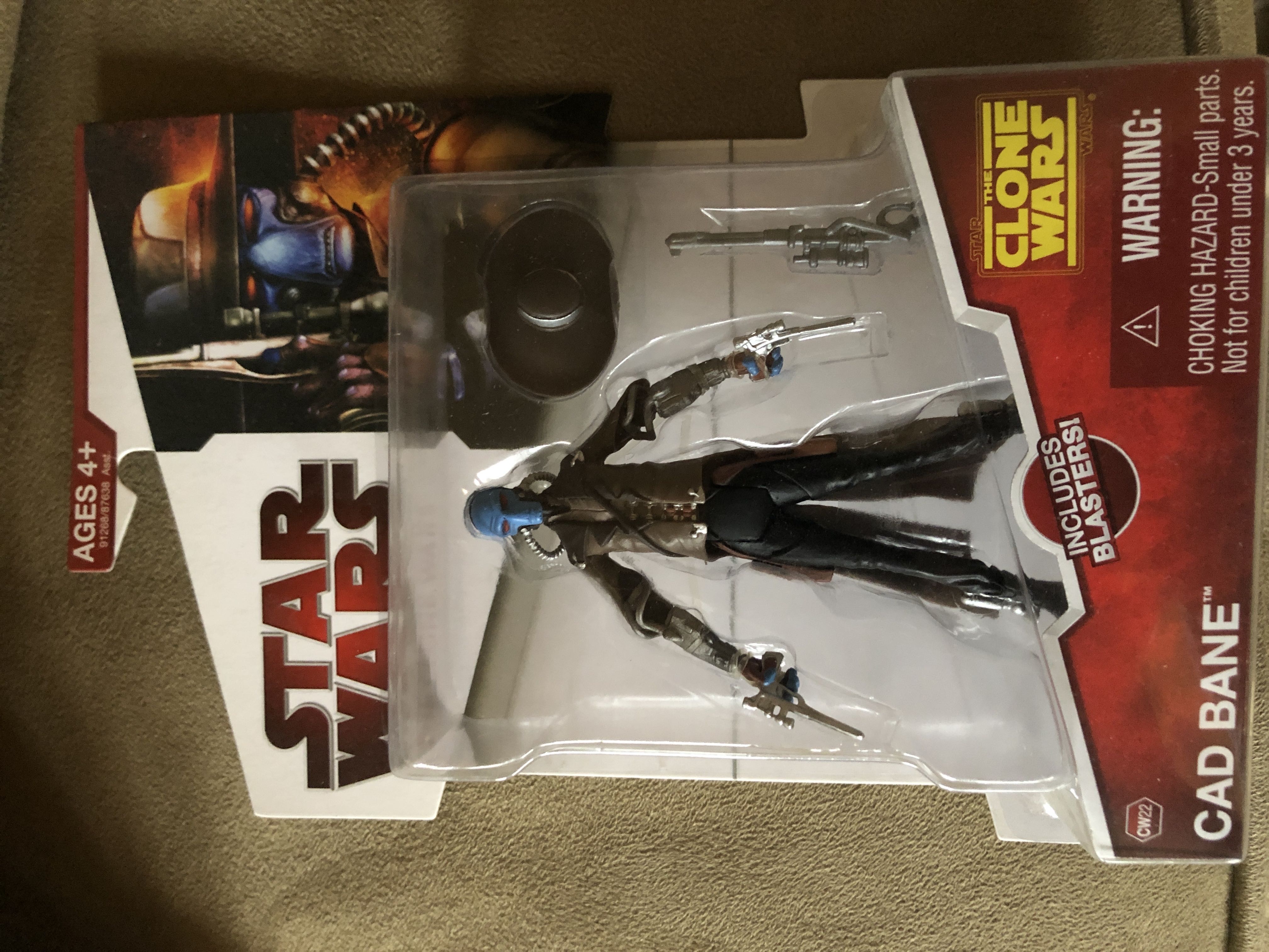 Cad Bane - Star Wars (The Clone Wars) - Hasbro (Star Wars) action figure collectible [Barcode 653569425908] - Main Image 4