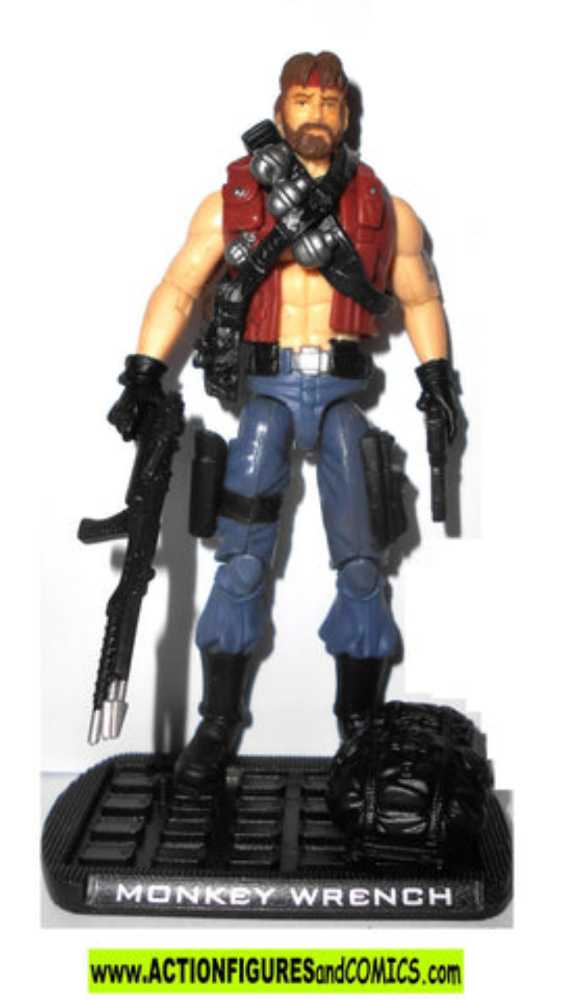 Dreadnoks Monkey Wrench - Hasbro (G.I. Joe) action figure collectible [Barcode 653569426684] - Main Image 2