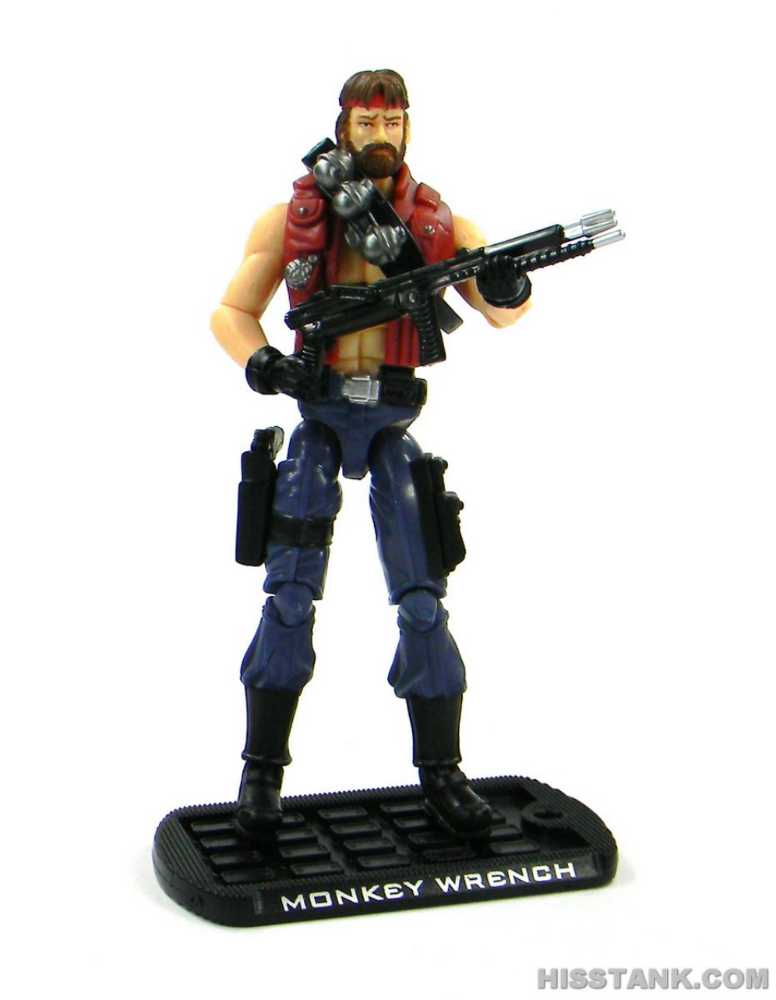 Dreadnoks Monkey Wrench - Hasbro (G.I. Joe) action figure collectible [Barcode 653569426684] - Main Image 3