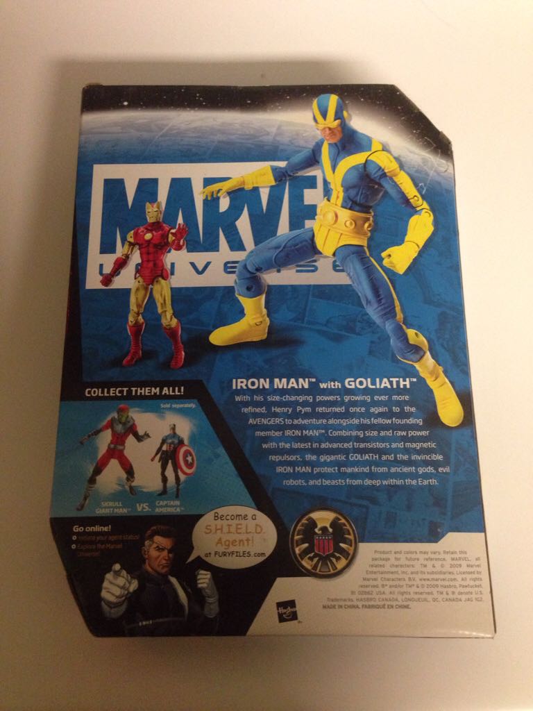 Goliath (Henry Pym) - Hasbro (Marvel Universe) action figure collectible [Barcode 653569427315] - Main Image 2