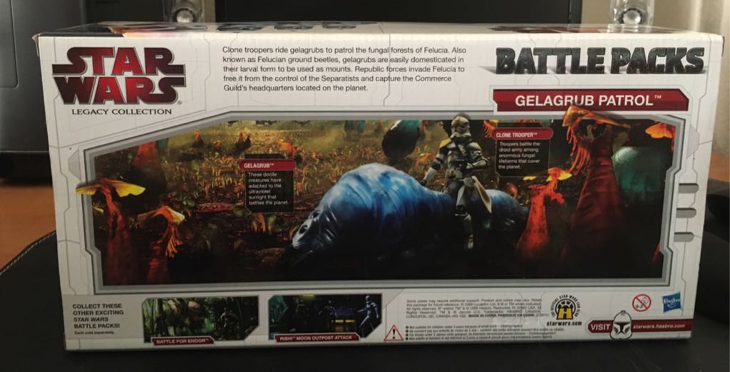 LC 09’ Gelagrub Patrol Battle Pack - Hasbro (Star Wars: Revenge of the Sith) action figure collectible [Barcode 653569427995] - Main Image 2