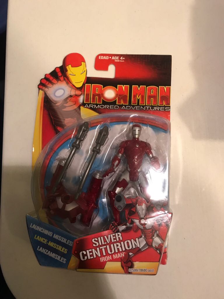 Iron Man [Silver Centurion] - Hasbro (Iron Man - Armored Adventures) action figure collectible [Barcode 653569428398] - Main Image 1