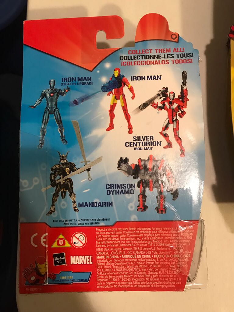 Iron Man Armored Adventures - Crimson Dynamo - Hasbro (Marvel: Iron Man: Armored Adventures: 3”) action figure collectible [Barcode 653569428411] - Main Image 2