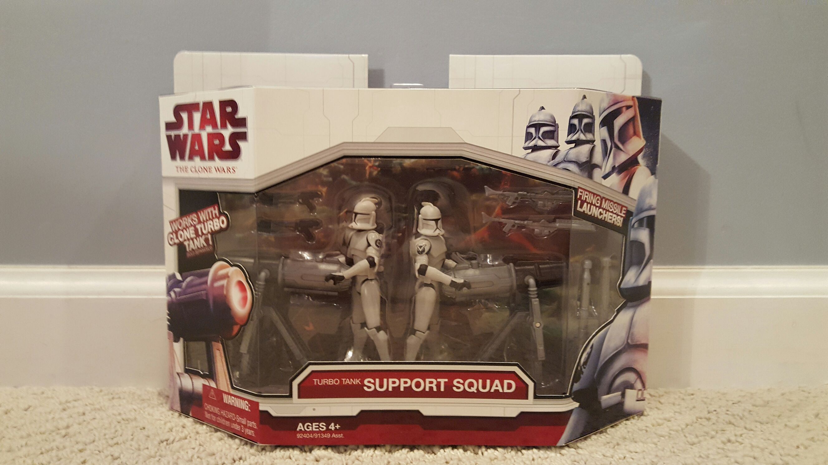 Turbo Tank Support Squad - Hasbro (The Clone Wars) action figure collectible [Barcode 653569428978] - Main Image 1