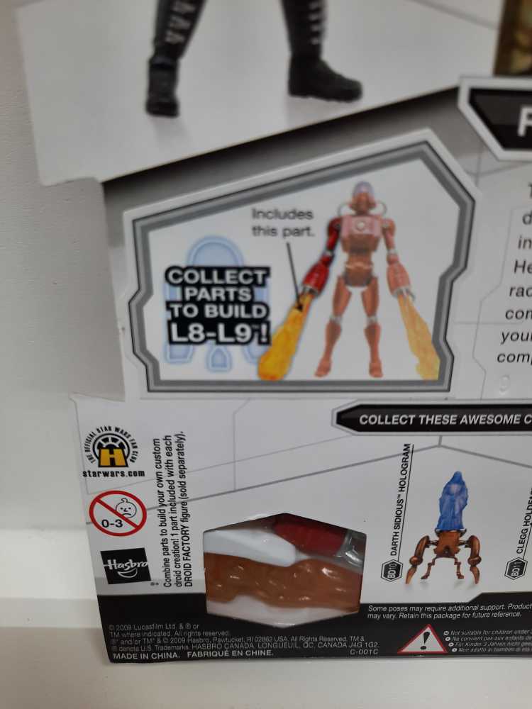 Rum Sleg - Hasbro (Droid Factory) action figure collectible [Barcode 653569430070] - Main Image 3