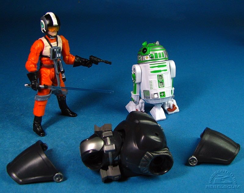 Corran Horn w/ Whistler - Hasbro (Star Wars: Expanded Universe) action figure collectible [Barcode 653569432036] - Main Image 4