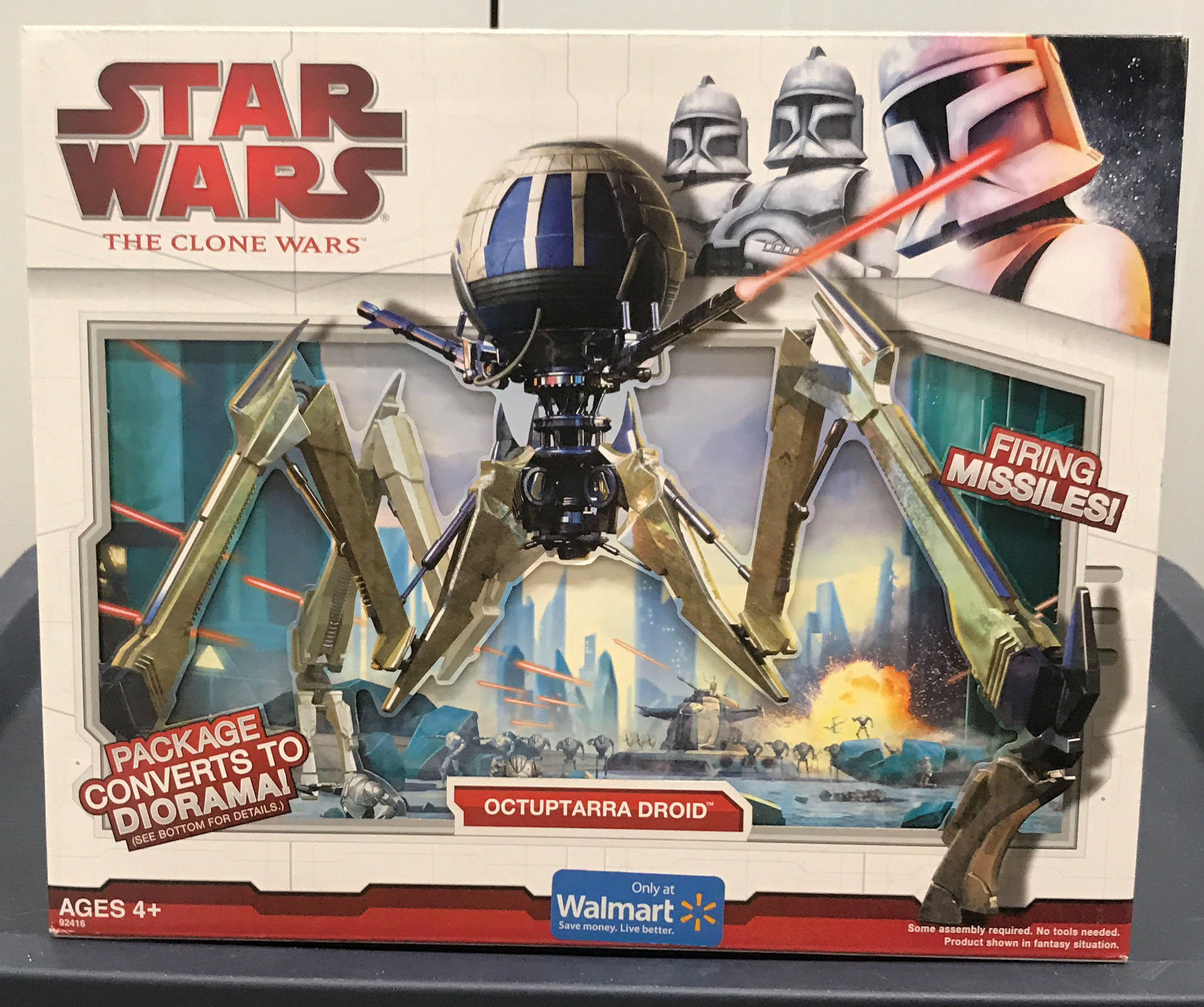 Octuptarra Droid - Star Wars (The Clone Wars) - Hasbro (Star Wars) action figure collectible [Barcode 653569433262] - Main Image 2