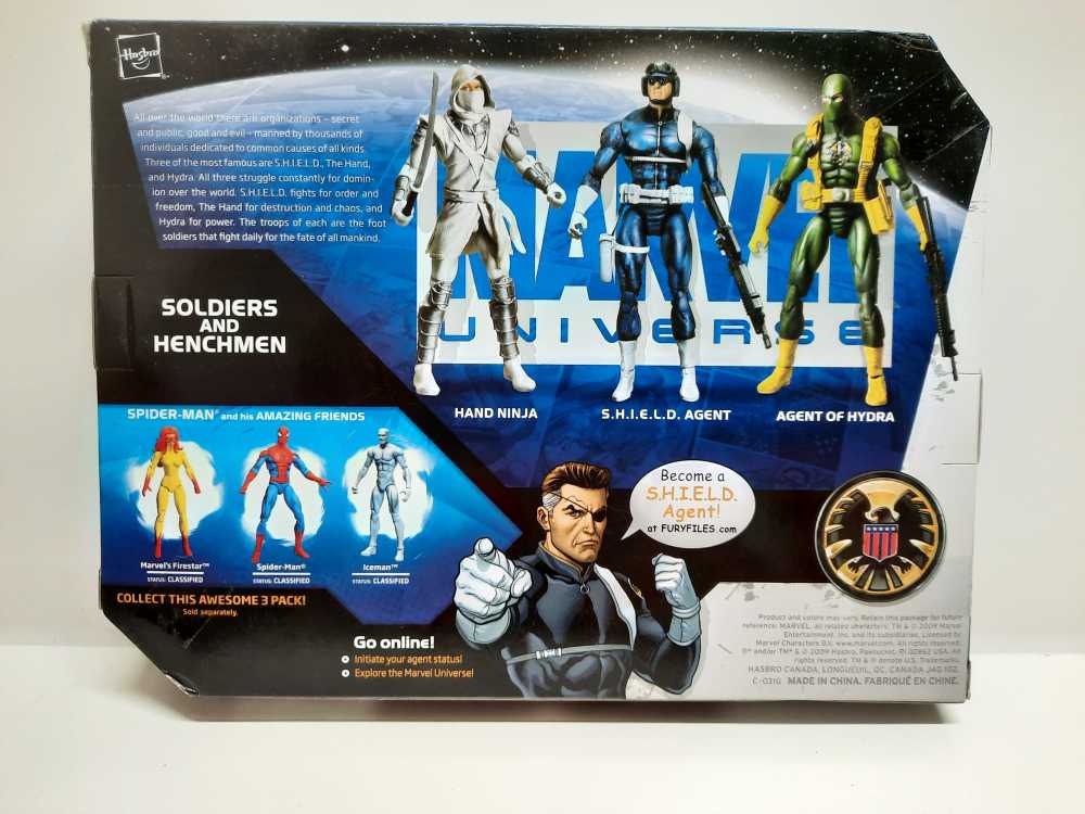 Soldiers And Henchmen - Hasbro (Marvel Universe) action figure collectible [Barcode 653569433804] - Main Image 2