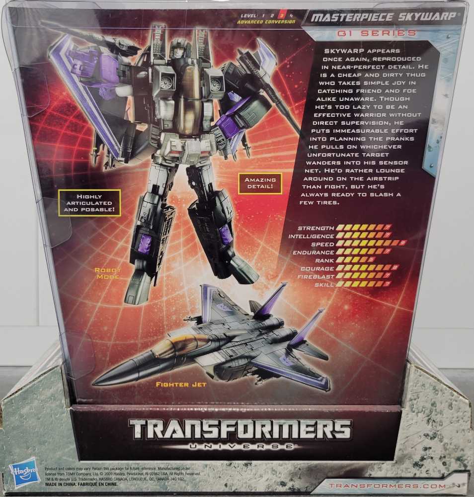 Transformers Masterpiece Skywarp Walmart exclusive - Hasbro (Transformers Masterpiece) action figure collectible [Barcode 653569434573] - Main Image 4