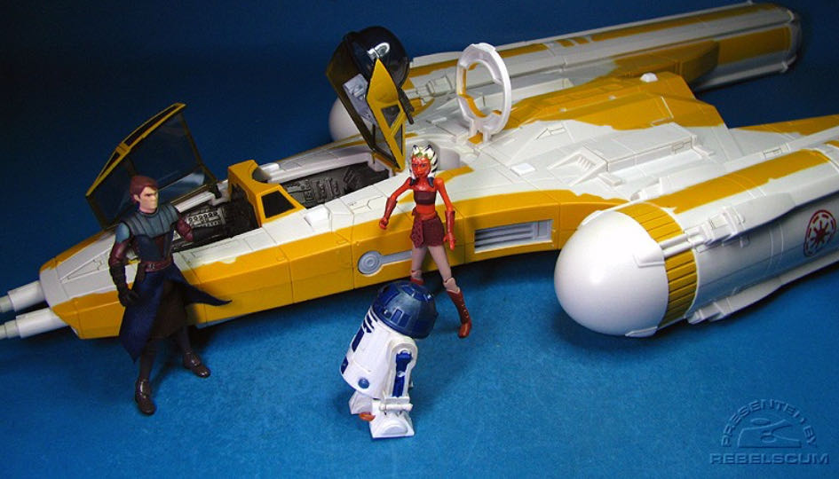 Y-Wing Bomber - Hasbro (The Clone Wars) action figure collectible [Barcode 653569435976] - Main Image 4