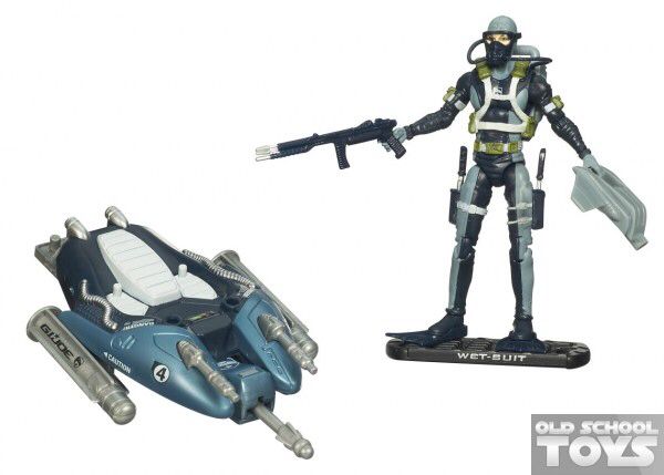 G.I. Joe: Wet-Suit - Hasbro (G.I. Joe The Rise Of Cobra) action figure collectible [Barcode 653569437826] - Main Image 2