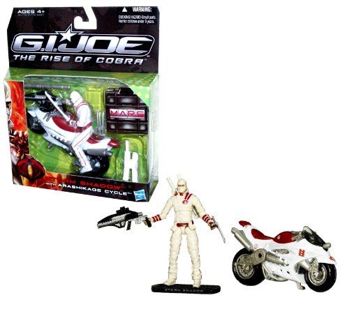 Storm Shadow w/ Arashikage Cycle - Hasbro (The Rise Of Cobra) action figure collectible [Barcode 653569437833] - Main Image 2