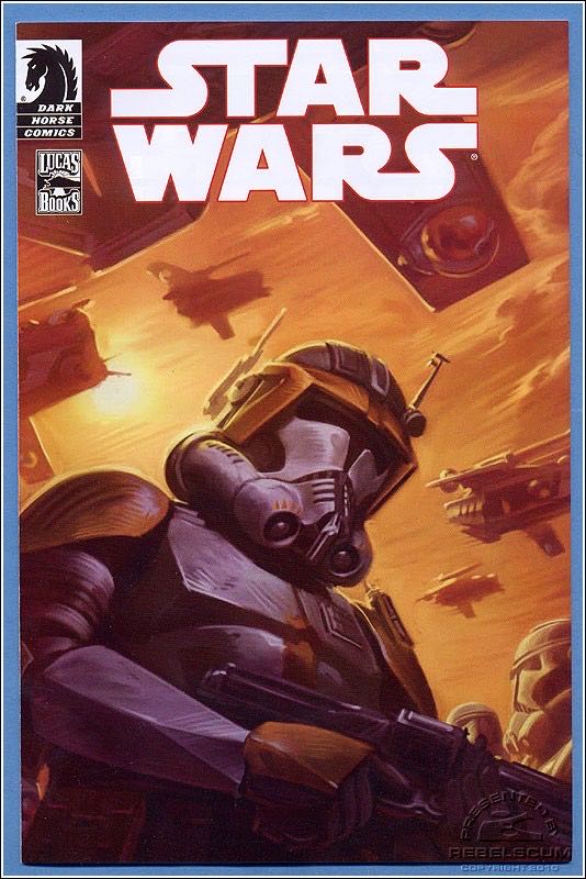 Comic Packs #10: Clonetrooper Lieutenant & Clonetrooper - Hasbro (The Clone Wars) action figure collectible [Barcode 653569438403] - Main Image 4