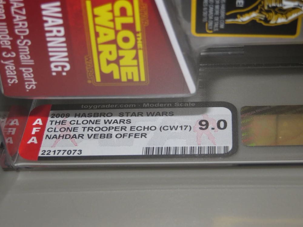 Clone Trooper Echo - Star Wars (The Clone Wars) - Hasbro (Star Wars) action figure collectible [Barcode 653569440116] - Main Image 3