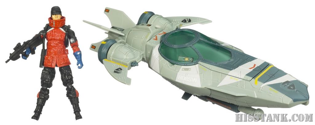 POLAR SHARC SUMARINE w/ ICE STORM - Hasbro (The Rise Of Cobra) action figure collectible [Barcode 653569440758] - Main Image 2