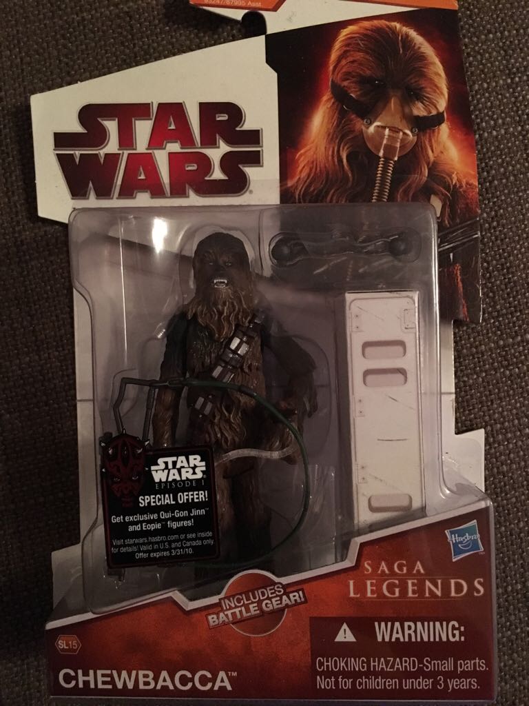 Chewbacca - Hasbro (The Legacy Collection - Saga Legends) action figure collectible [Barcode 653569441984] - Main Image 1