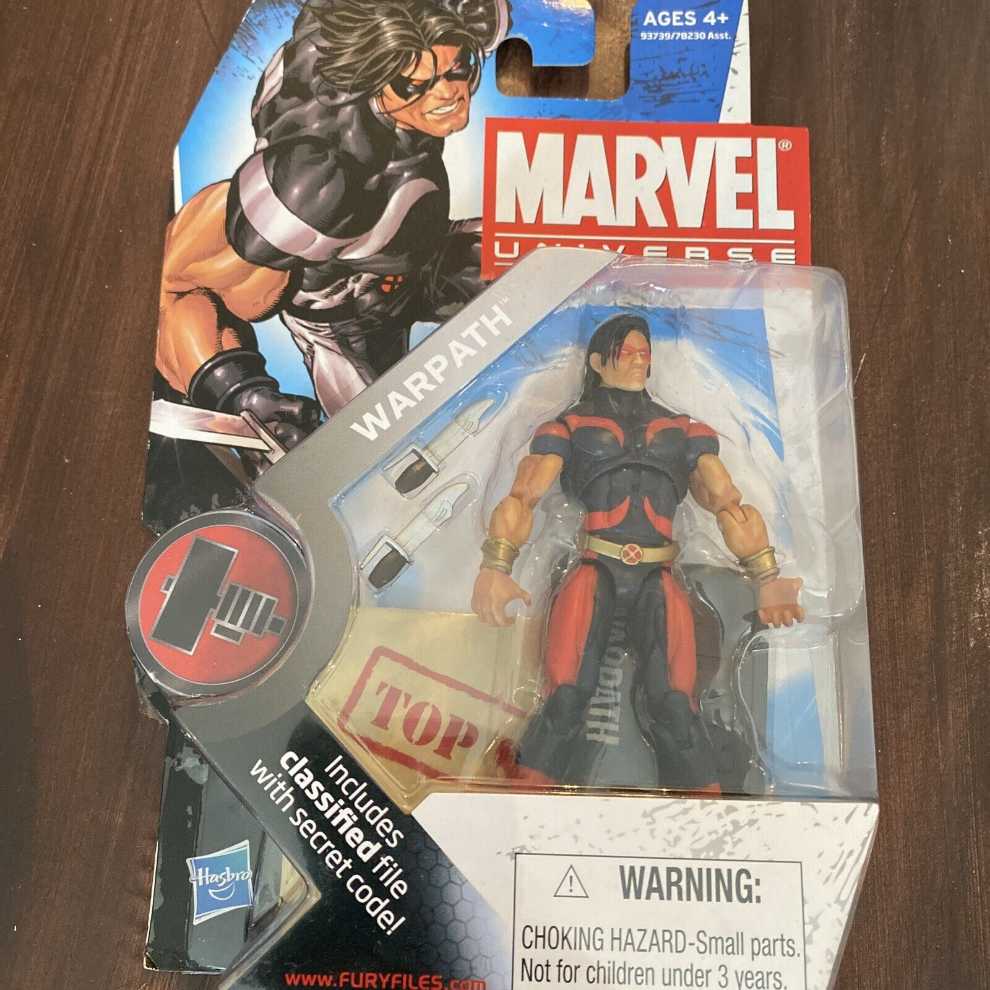 Warpath (Blue Red) - Hasbro (Marvel Universe - Series 2) action figure collectible [Barcode 653569442646] - Main Image 2