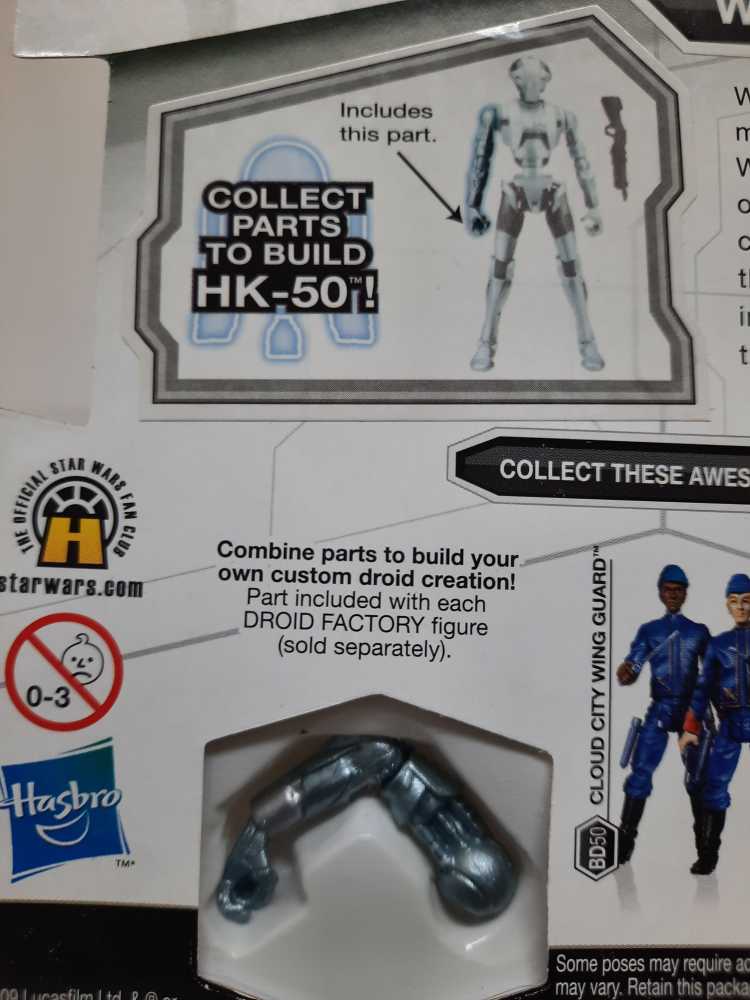 Willrow Hood - Hasbro (Droid Factory) action figure collectible [Barcode 653569444763] - Main Image 3