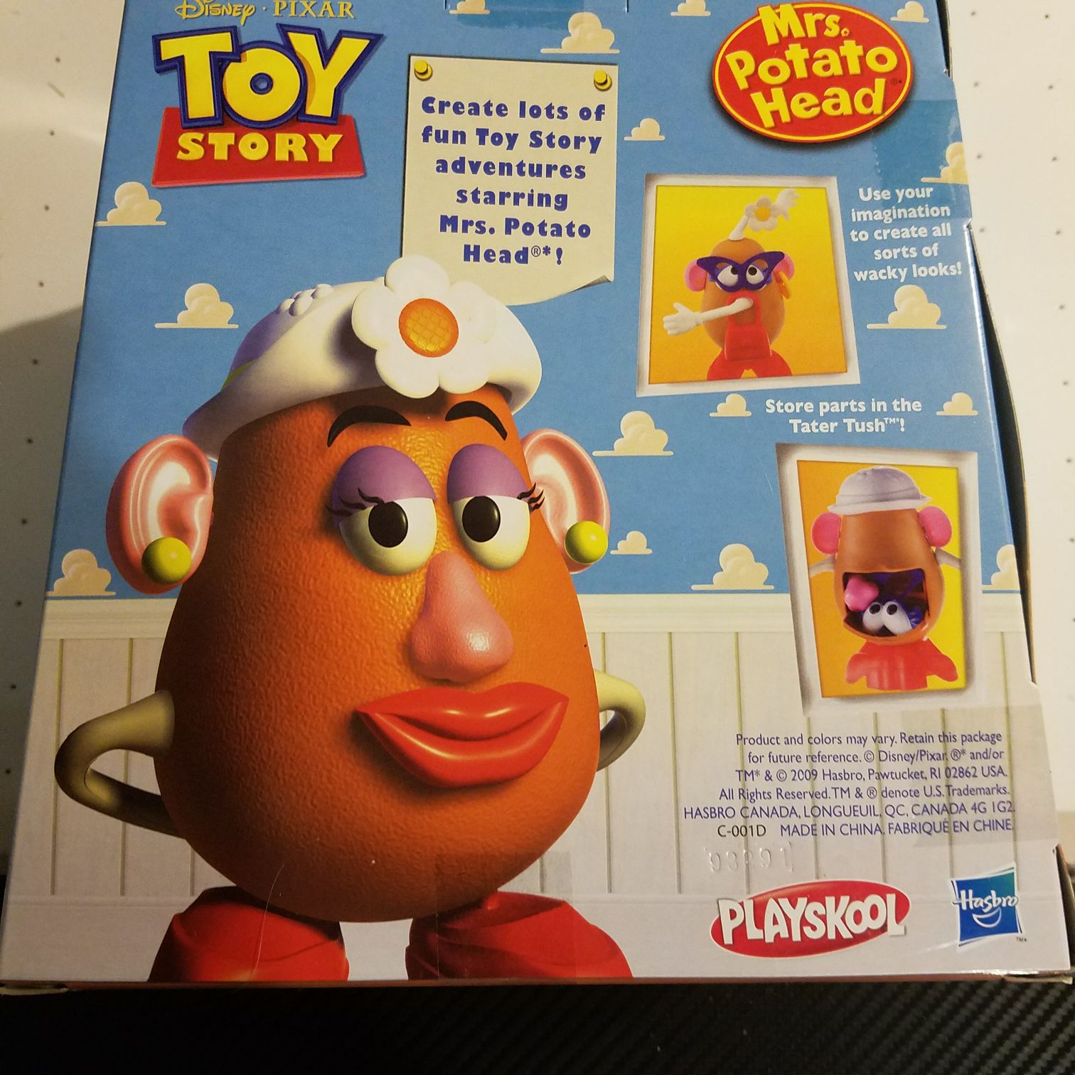 Toy Story Mrs Potato Head 2009(blue box) - Playschool / Hasbro action figure collectible [Barcode 653569446613] - Main Image 2