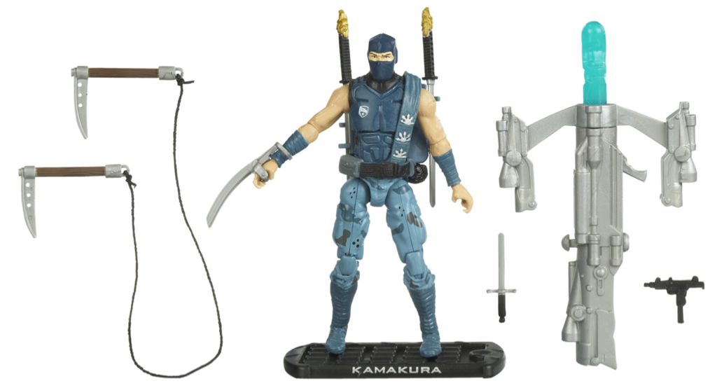 G.I. Joe: Kamakura (Ninja Apprentice) - Hasbro (G.I. Joe The Rise Of Cobra) action figure collectible [Barcode 653569447009] - Main Image 2
